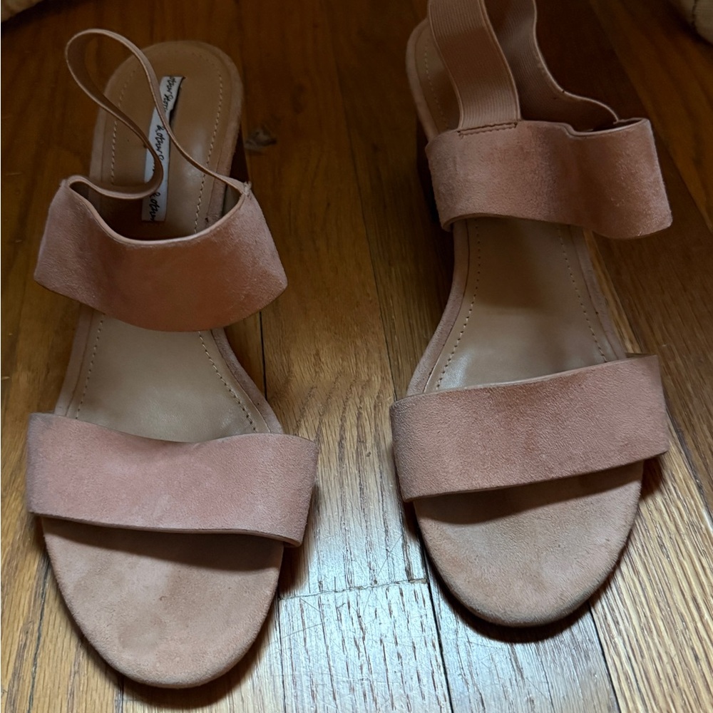 Everlane Pink Minimalist Sandals